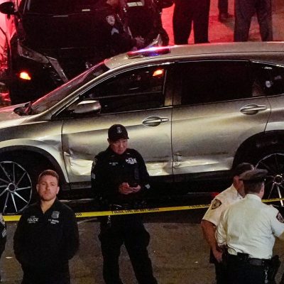 ICE agent shoots man in New York City with child in car